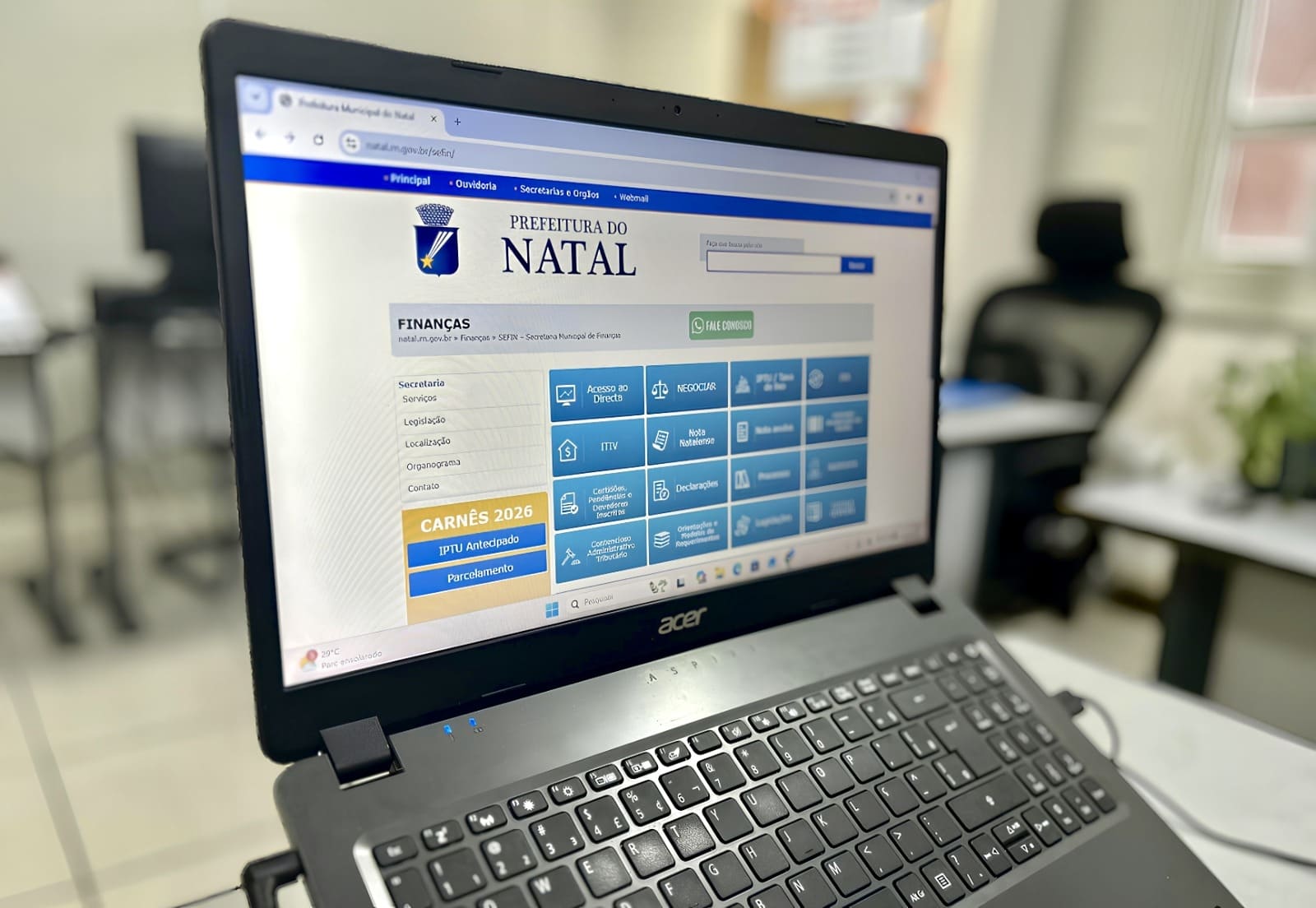 Uma imagem impressionante